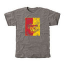 Pittsburg State Gorillas Classic Primary Tri-Blend T-Shirt - Ash