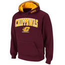 Central Michigan Chippewas Stadium Athletic Arch & Logo Pullover Hoodie - Maroon