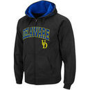 Delaware Fightin' Blue Hens Stadium Athletic Arch & Logo Full Zip Hoodie - Black