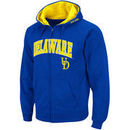 Delaware Fightin' Blue Hens Stadium Athletic Arch & Logo Full Zip Hoodie - Royal