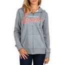 Cleveland Browns Women's Home Team Full Zip Hoodie - Charcoal