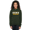 San Francisco Dons Women's Team Strong Pullover Hoodie - Green