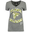 Atlanta Falcons 5th & Ocean by New Era Women's Digicamo Tri-Blend T-Shirt - Gray