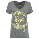 Houston Texans 5th & Ocean by New Era Women's Digicamo Tri-Blend T-Shirt - Gray