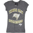 Tampa Bay Buccaneers New Era Girls Youth Tri-Blend Digital Camo T-Shirt - Gray