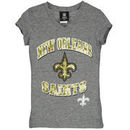 New Orleans Saints New Era Girls Youth Tri-Blend Digital Camo T-Shirt - Gray