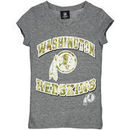 Washington Redskins New Era Girls Youth Tri-Blend Digital Camo T-Shirt - Gray