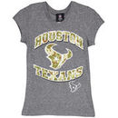 Houston Texans New Era Girls Youth Tri-Blend Digital Camo T-Shirt - Gray