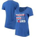 UFC Reebok Women's Fight For Yours V-Neck T-Shirt - Black  --