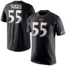 No. 55 Terrell Suggs Baltimore Ravens Nike Player Pride Name & Number Short Sleeve T-Shirt - Black