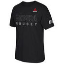 Ronda Rousey UFC Reebok Fighter Stencil T-Shirt - Black