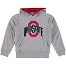 Ohio State Buckeyes Youth Pullover Contrast Liner Fleece Hoodie - Gray -