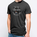 Miami Marlins '47 Tri-State Tri-Blend Slub T-Shirt - Black