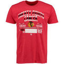 Chicago Blackhawks Old Time Hockey 2015 Hockey Fights Cancer Crowell T-Shirt - Red