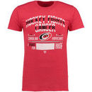 Carolina Hurricanes Old Time Hockey 2015 Hockey Fights Cancer Crowell T-Shirt - Red