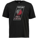 Portland Trail Blazers Distressed T-Shirt - Black