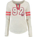 St. Louis Cardinals Touch by Alyssa Milano Women's Kick Off Long Sleeve T-Shirt - White