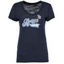 Tampa Bay Rays Soft as a Grape Women's Multi Count V-Neck T-Shirt - Navy