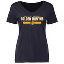 Canisius College Golden Griffins Women's Team Strong T-Shirt - Navy