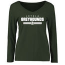 Loyola College Maryland Greyhounds Women's Team Strong Long Sleeve T-Shirt - Green