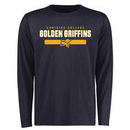 Canisius College Golden Griffins Team Strong Long Sleeve T-Shirt - Navy