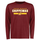 Central Michigan Chippewas Team Strong Long Sleeve T-Shirt - Maroon