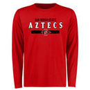 San Diego State Aztecs Team Strong Long Sleeve T-Shirt - Red