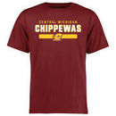 Central Michigan Chippewas Team Strong T-Shirt - Maroon