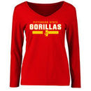 Pittsburg State Gorillas Women's Team Strong Long Sleeve T-Shirt - Red