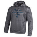 Notre Dame Fighting Irish Under Armour Play Like a Champion Armour Fleece 2.0 Pullover Hoodie - Charcoal