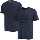 Notre Dame Fighting Irish Under Armour Play Like a Champion Today Tri-Blend T-Shirt - Navy