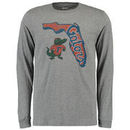 Florida Gators Vault Long Sleeve T-Shirt - Heathered Gray