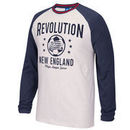 New England Revolution adidas Originals Long Sleeve T-Shirt - Cream/Navy
