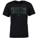 Michigan State Spartans Nike Legend Authentic Local Performance T-Shirt - Black