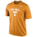 Tennessee Volunteers Nike Legend Authentic My All Local Performance T-Shirt - Tennessee Orange