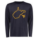 West Virginia Mountaineers Tradition State Long Sleeve T-Shirt - Navy