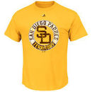 San Diego Padres Majestic Cooperstown Generate Wins T-Shirt - Yellow