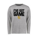 Long Beach State 49ers Youth Got Game Long Sleeve T-Shirt - Heather Gray