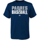 San Diego Padres Majestic Youth Board Wall T-Shirt - Navy