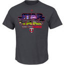 Minnesota Twins Majestic Star Wars Night 2015 Stadium T-Shirt - Heathered Black