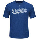 Los Angeles Dodgers Majestic Out of Reach T-Shirt - Royal