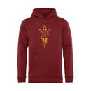 Arizona State Sun Devils Youth Classic Primary Pullover Hoodie - Maroon