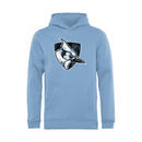 Johns Hopkins Blue Jays Youth Classic Primary Pullover Hoodie - Light Blue