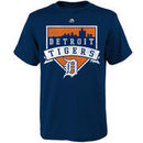Detroit Tigers Majestic Youth Many Moves T-Shirt - Navy
