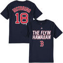 Shane Victorino Boston Red Sox Youth Who's On Deck Player T-Shirt - Navy