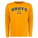Canisius College Golden Griffins Proud Mascot Long Sleeve T-Shirt - Gold