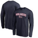 Radford Highlanders Proud Mascot Long Sleeve T-Shirt - Navy -