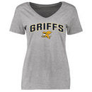 Canisius College Golden Griffins Women's Proud Mascot T-Shirt - Ash