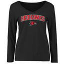 S.E. Missouri State Redhawks Women's Proud Mascot Long Sleeve T-Shirt - Black