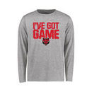 Arkansas State Red Wolves Youth Got Game Long Sleeve T-Shirt - Ash